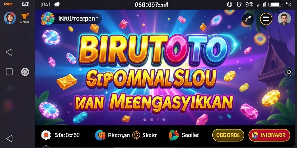 Tampilan menarik dengan berbagai slot yang mengasyikkan.