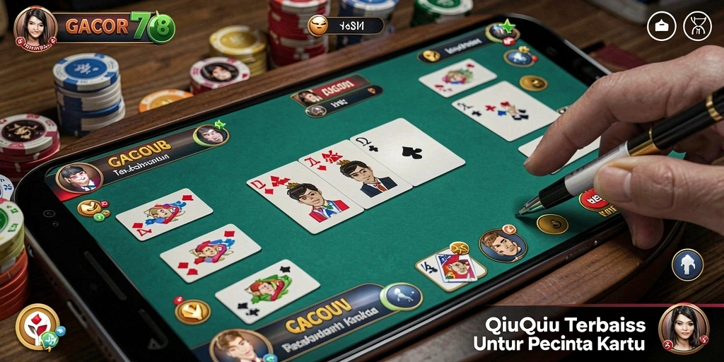 Gameplay QiuQiu yang seru dan mendebarkan di GACOR78.