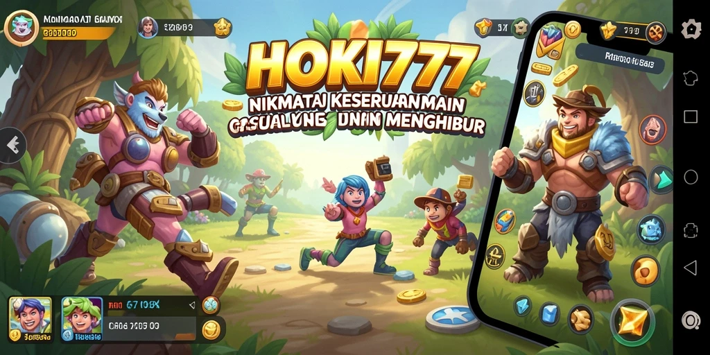Gameplay HOKI777 yang seru dan penuh warna.