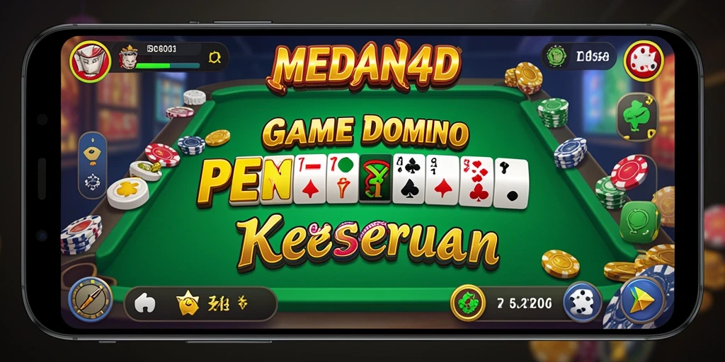 Screenshot gameplay Domino yang menegangkan dan interaktif.