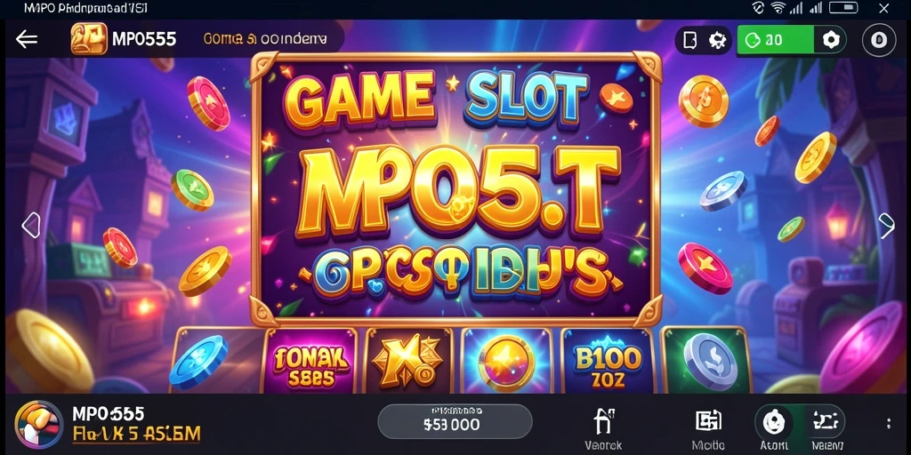 Screenshot gameplay MPO555 menampilkan keseruan dan grafis menarik.
