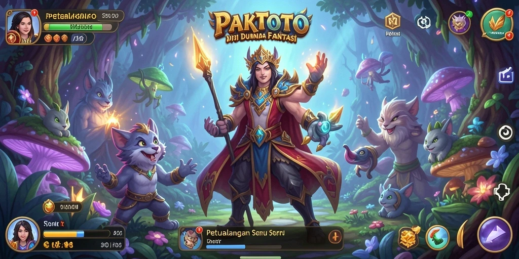 Screenshot utama PAKTOTO menampilkan gameplay seru di dunia petualangan.