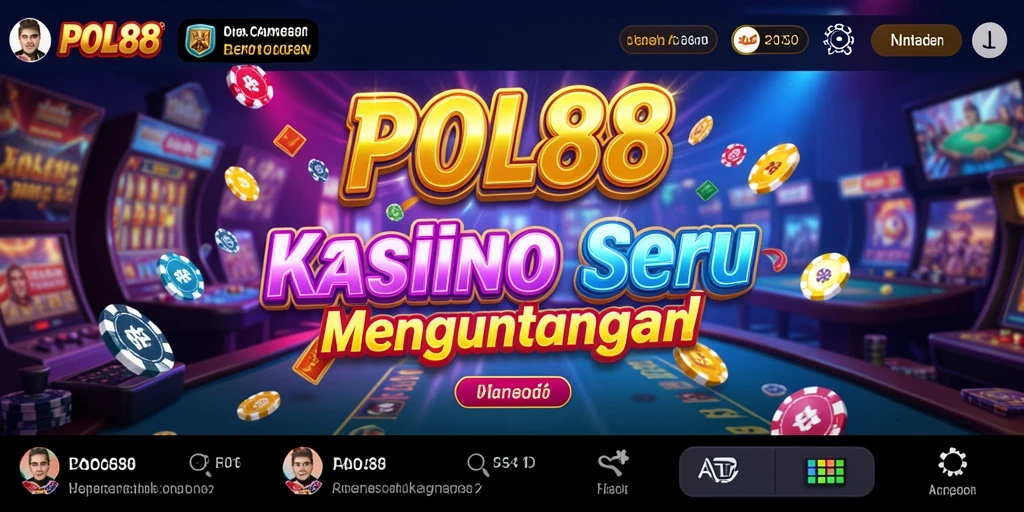 Screenshot utama POL88 menampilkan para pemain yang menikmati permainan Kasino.