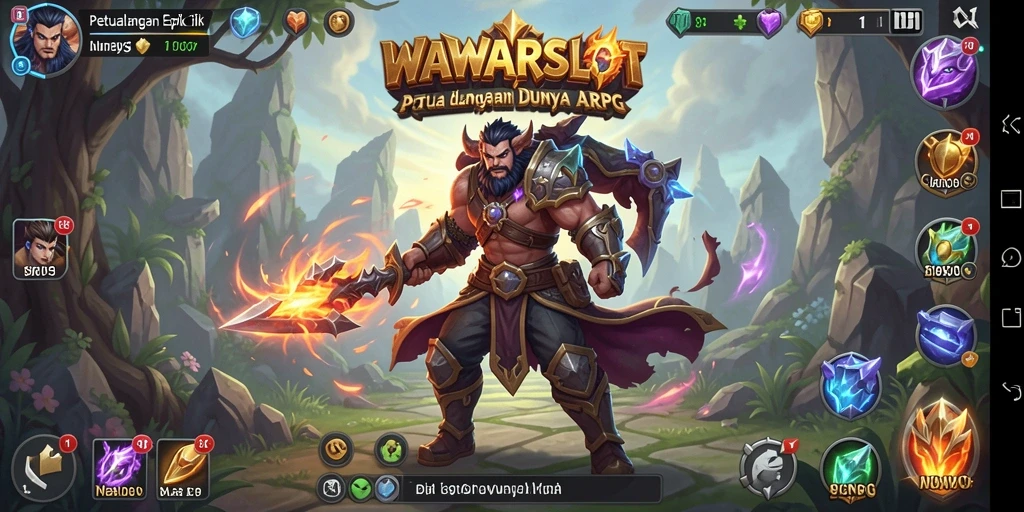 Tampilan gameplay WAWARSLOT yang menegangkan dan penuh aksi.